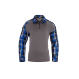 Flannel Combat Shirt - Blue