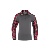 Flannel Combat Shirt - Red