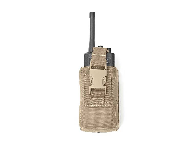Elite OPS Small Radio Pouch - Coyote Tan