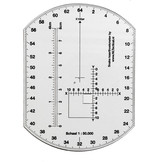 Kaarthoekmeter type "snaak"