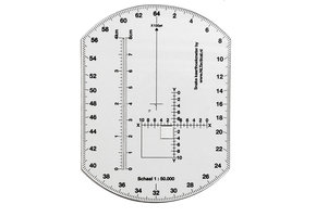Kaarthoekmeter type "snaak"