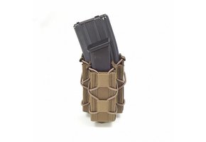 Single Quick Mag with Single Pistol Pouch- Coyote Tan