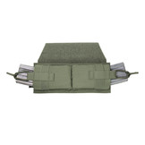 Horizontal Velcro Mag Pouch - Olive Green