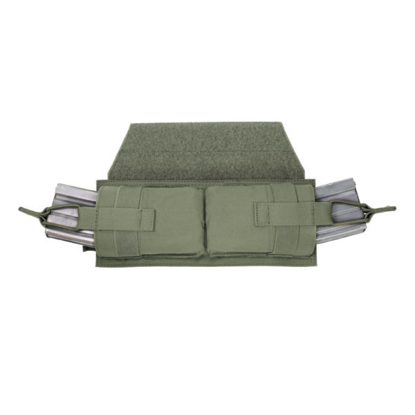 Horizontal Velcro Mag Pouch - Olive Green