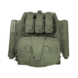 Assaulters Back Panel - Olive Green