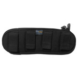 Horizontale Handboeien Pouch voor koppel- Black