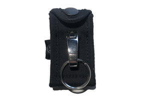 Key Ring Holder w Metal Hook voor koppel - Black