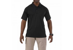 Performance Short Sleeve Polo - Black