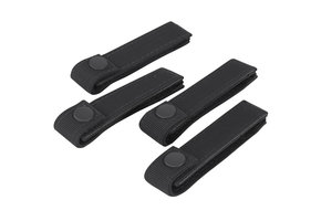 10cm Mod Straps 4 pieces - Black