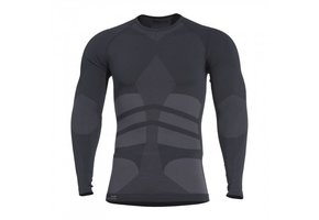 Plexis Activity Long Shirt  - Black