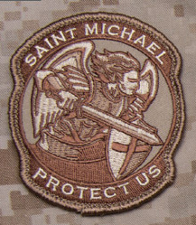 Saint Michael Moderne Patch