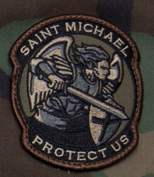 Saint Michael Moderne Patch