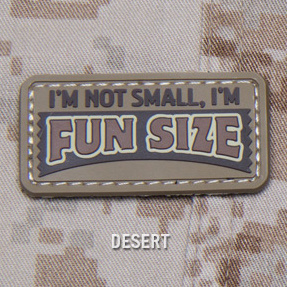Fun Size PVC patch