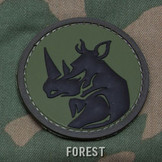 Rhino Head PVC patch