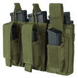 MA55 Triple Kangaroo Mag Pouch - Olive