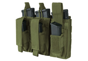 MA55 Triple Kangaroo Mag Pouch - Olive