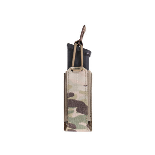 Laser Cut Single Bungee Pistol Pouch - Multicam