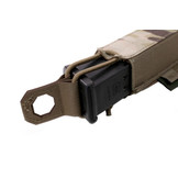 Laser Cut Single Bungee Pistol Pouch - Multicam