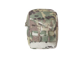 Laser Cut Small Vertical Utility Pouch - MultiCam