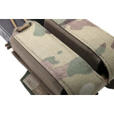 Laser Cut Double Bungee Pistol Pouch - Multicam