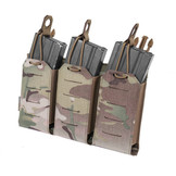 Laser Cut Detachable Triple Bungee 5.56 Panel - Multicam