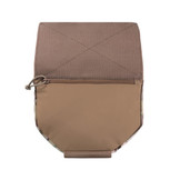 Laser Cut Drop Down Velcro Utility Pouch - MultiCam