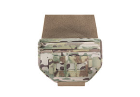 Laser Cut Drop Down Velcro Utility Pouch - MultiCam