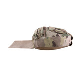 Laser Cut Drop Down Velcro Utility Pouch - MultiCam