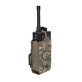 Laser Cut Adjustable  Radio Pouch - Multicam
