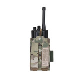 Laser Cut Adjustable  Radio Pouch - Multicam