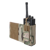 Laser Cut Wing Velcro Adjustable  Radio Pouch (Left Side)  - Multicam