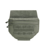 Drop Down Velcro Utility Pouch - Ranger Green