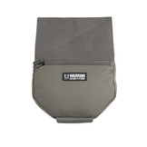 Laser Cut Drop Down Velcro Utility Pouch - Ranger Green