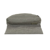 Laser Cut Drop Down Velcro Utility Pouch - Ranger Green