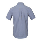 Covert Concealed Carry Short Sleeve Shirt - Royal Blue Cheakered