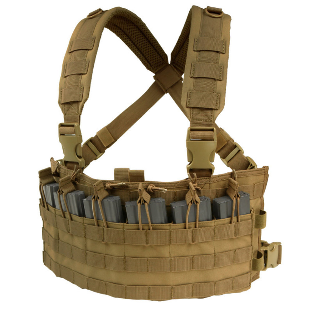 Condor MCR6 Rapid Assault Chest Rig Coyote Tan CNDR-MCR6-498 - NLTactical