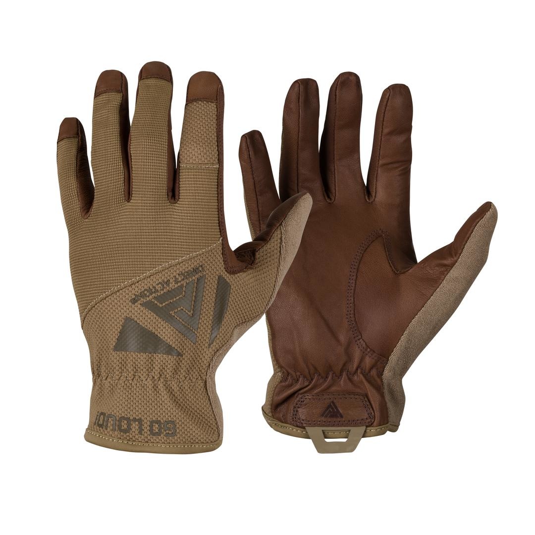 Light Gloves Leather - Coyote Brown