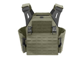 Laser Cut LPC Low Profile Carrier V1 Solid Sides - Ranger Green