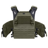 Laser Cut LPC Low Profile Carrier V1 Solid Sides - Ranger Green