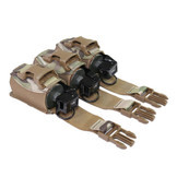 Laser Cut Triple 40mm Flashbang Pouch - Multicam
