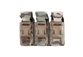 Laser Cut Triple 40mm Flashbang Pouch - Multicam