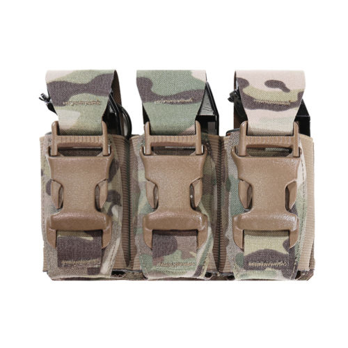 Laser Cut Triple 40mm Flashbang Pouch - Multicam