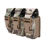 Laser Cut Triple 40mm Flashbang Pouch - Multicam
