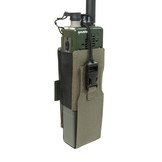 Laser Cut MBITR/Harris Radio Pouch  - Ranger Green