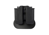 Z2000 Double Magazine Pouch for Glock 17/19/22/23/25 - Black