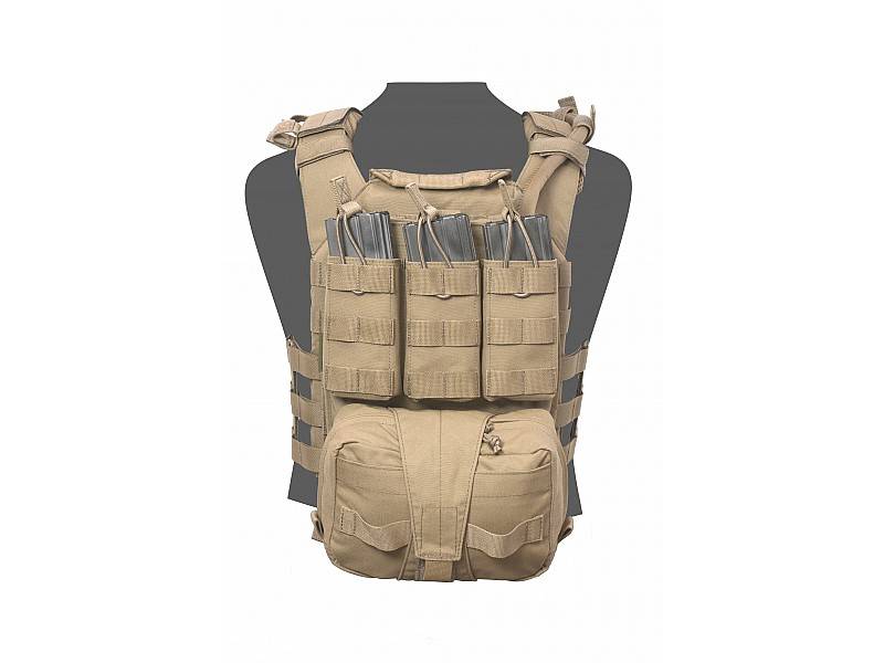 Assaulters Back Panel - Coyote Tan