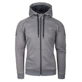 Urban Tactical Hoodie (FullZip) - Grey Melange