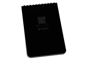Pocket Top Spiral Notebook 7,62cm X 12,7cm - Black