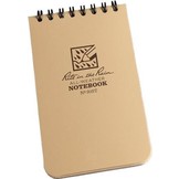 Pocket Top Spiral Notebook 7,62cm X 12,7cm - Coyote