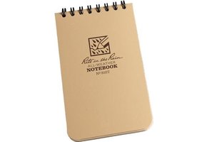 Pocket Top Spiral Notebook 7,62cm X 12,7cm - Coyote